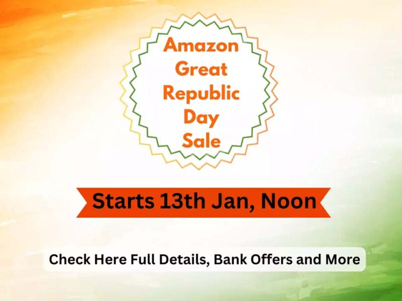 Amazon Republic Day sale 2025 deals: अमेज़न ग्रेट रिपब्लिक डील 2025 में मिलेगा सबकुछ जिसका था इंतजार