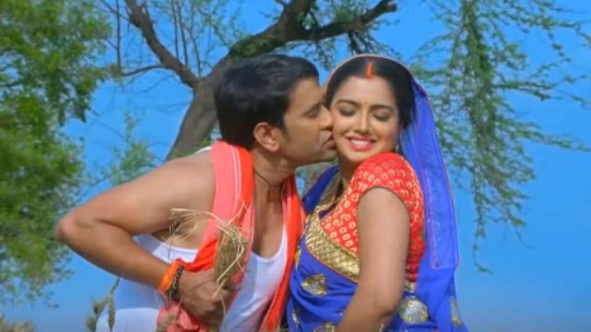 Nirahua Amrapali Bhojpuri Romance Song: भोजपुरी गाने 'खाला सुगना कटोरे' में निरहुआ और आम्रपाली दुबे ने किया रोमांस