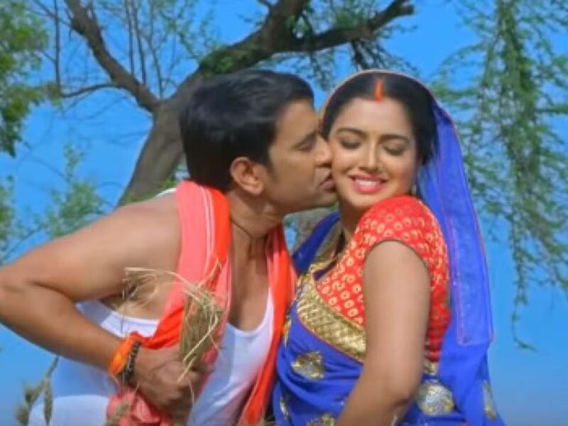 Nirahua Amrapali Bhojpuri Romance Song: भोजपुरी गाने 'खाला सुगना कटोरे' में निरहुआ और आम्रपाली दुबे ने किया रोमांस