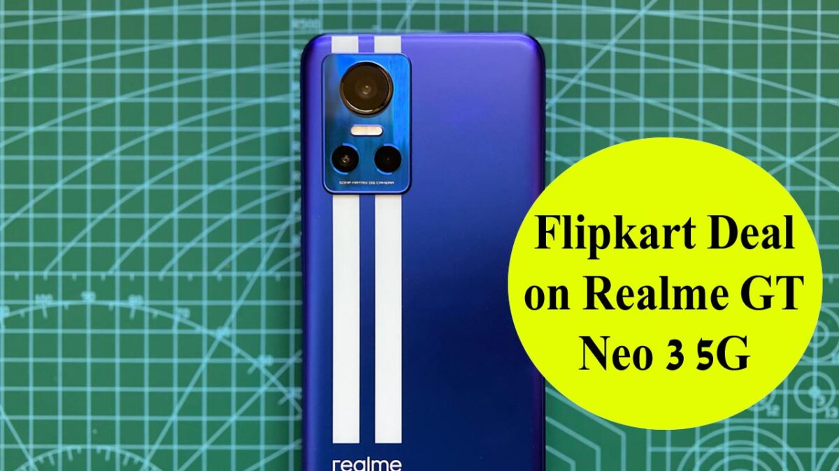 Flipkart पर मिल रही Realme GT Neo 3 5G पर डील, जानें कितने का मिलेगा स्‍मार्टफोन?
