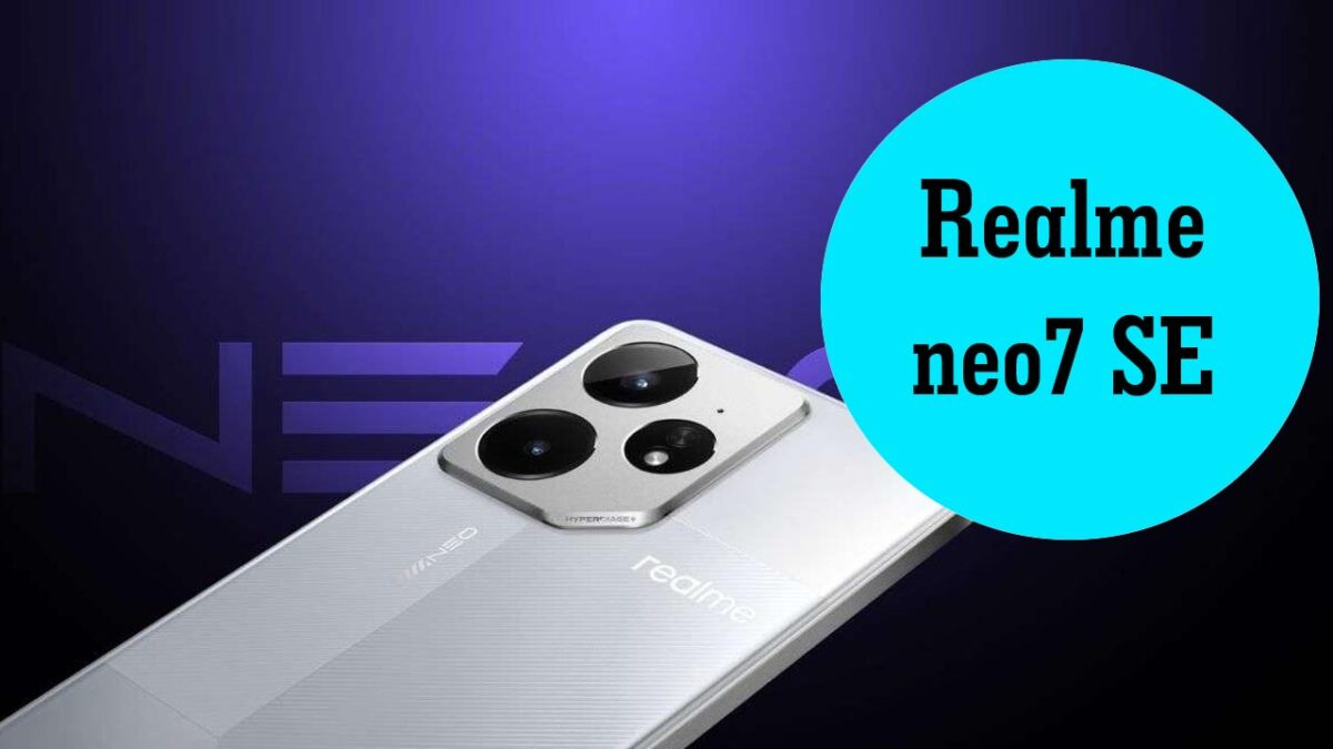 स्पीड और स्टाइल के तड़के के साथ Realme neo7 SE है बेस्ट स्मार्टफोन